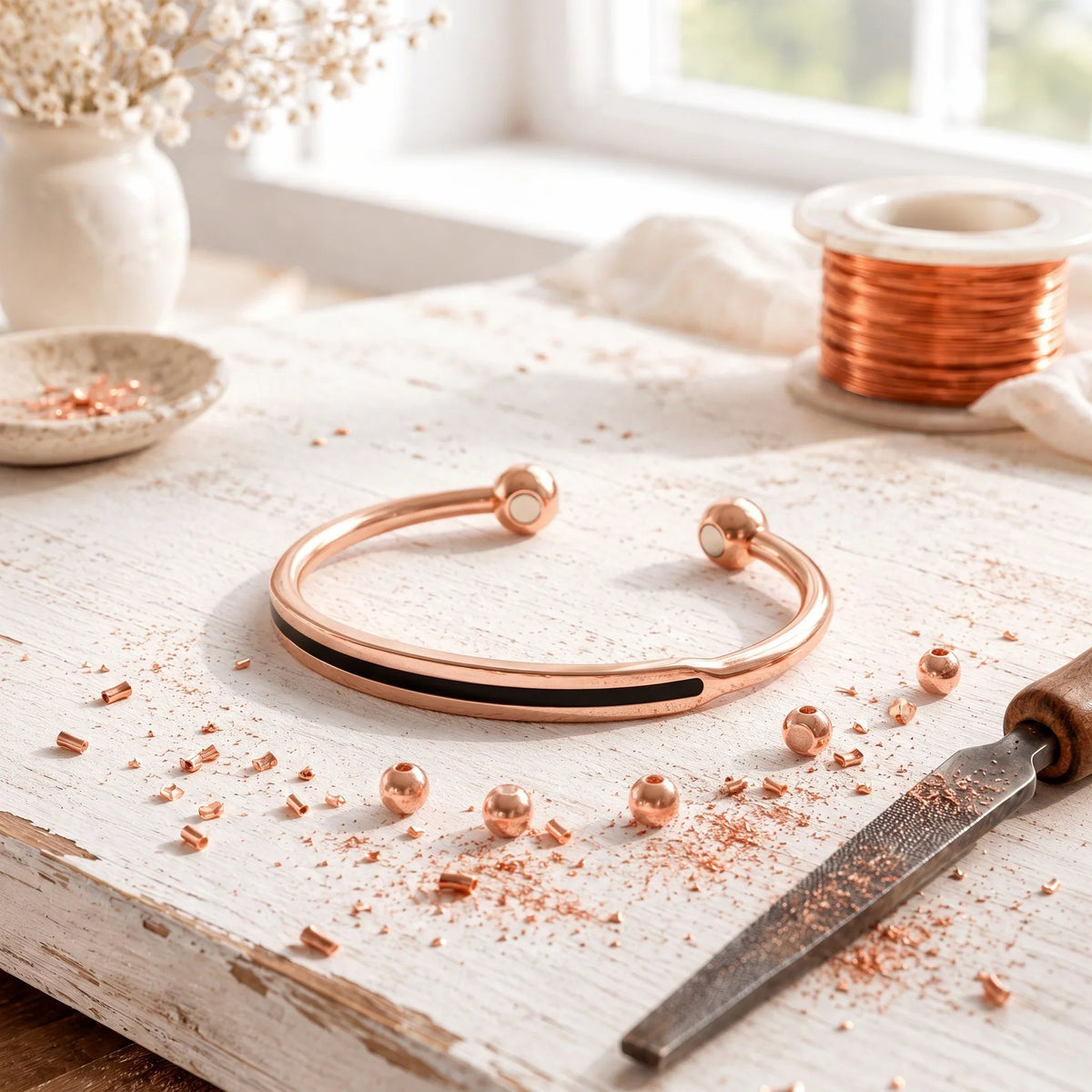 Pulseira Spine de Cobre