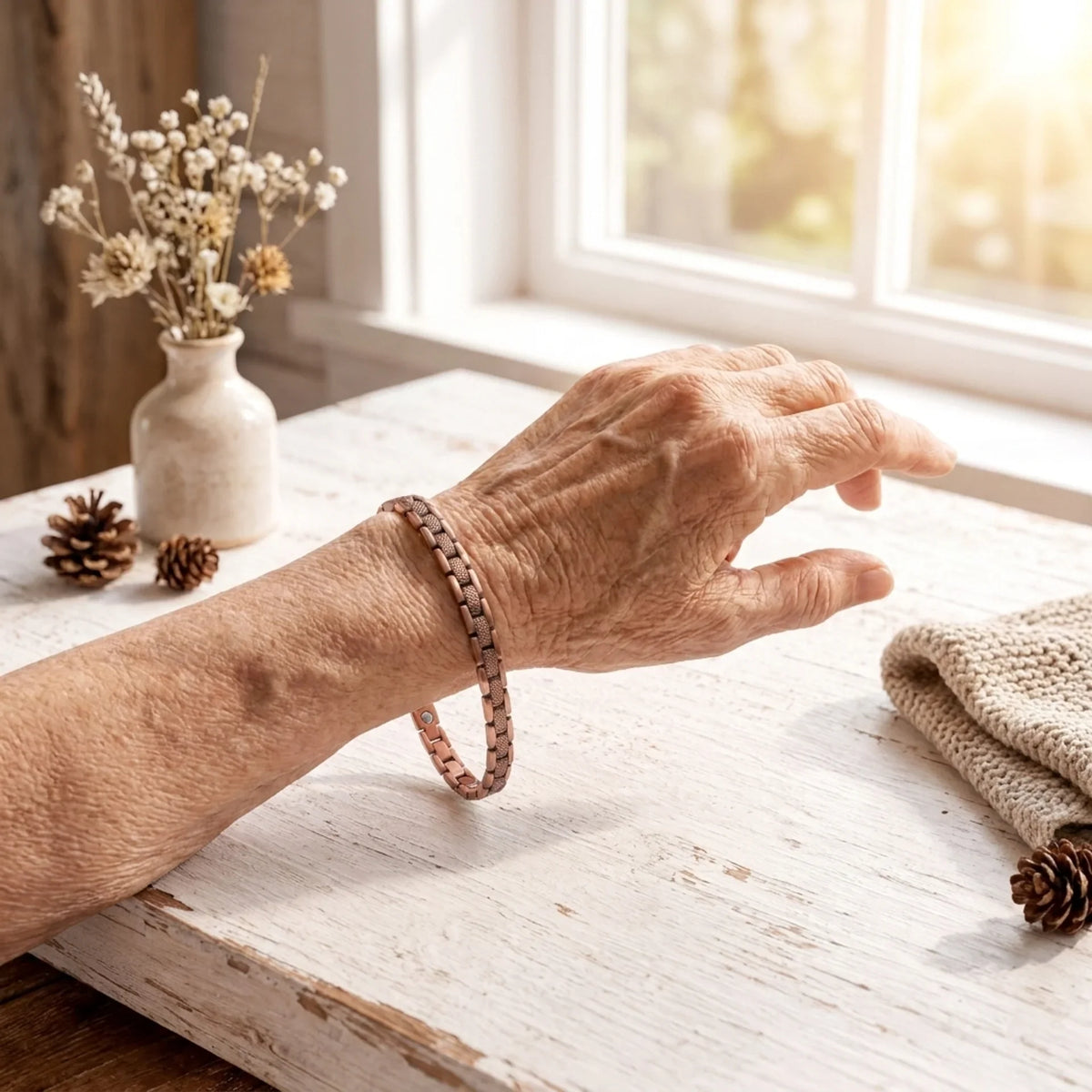 Colar de cobre Cobble