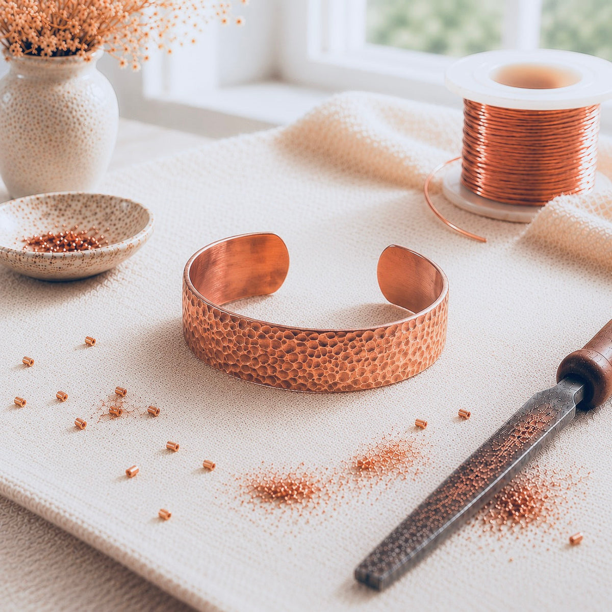 Pulseira de cobre Moon