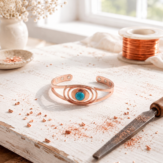 Pulseira Ocean em Cobre