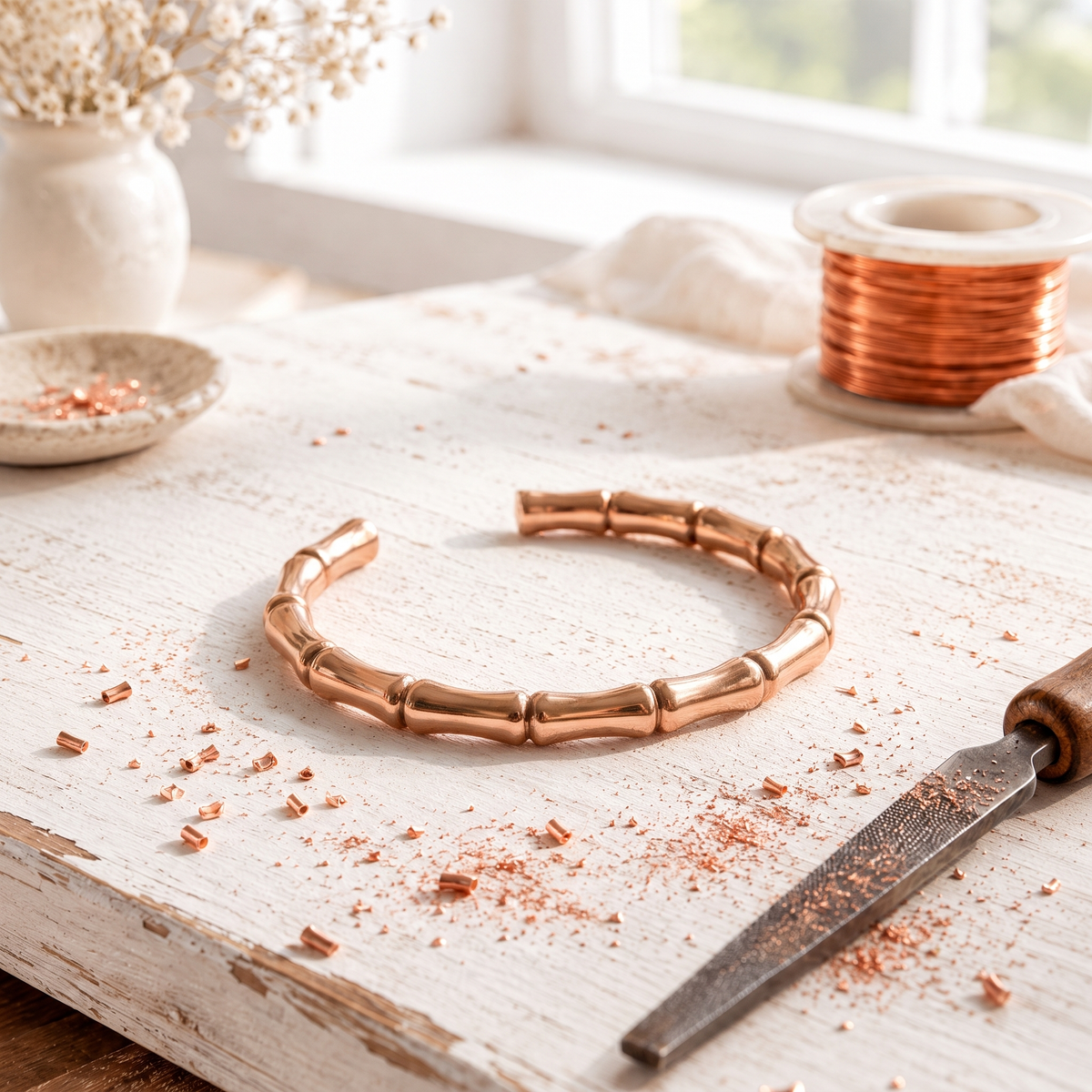 Pulseira de cobre Culm