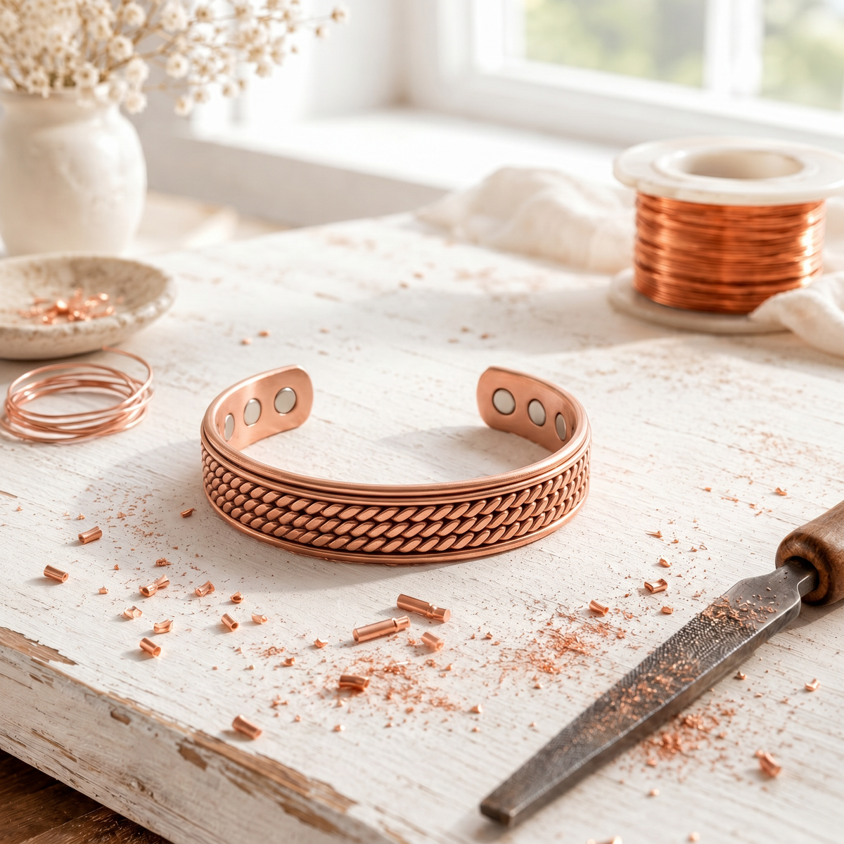 Pulseira de cobre Chaff