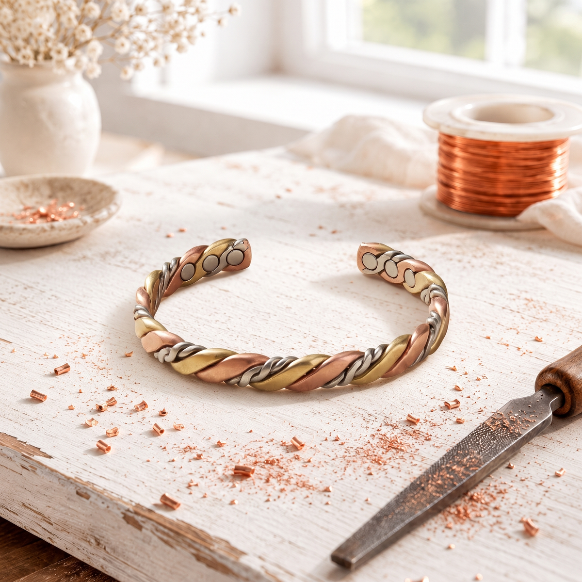 Pulseira Trine de Cobre