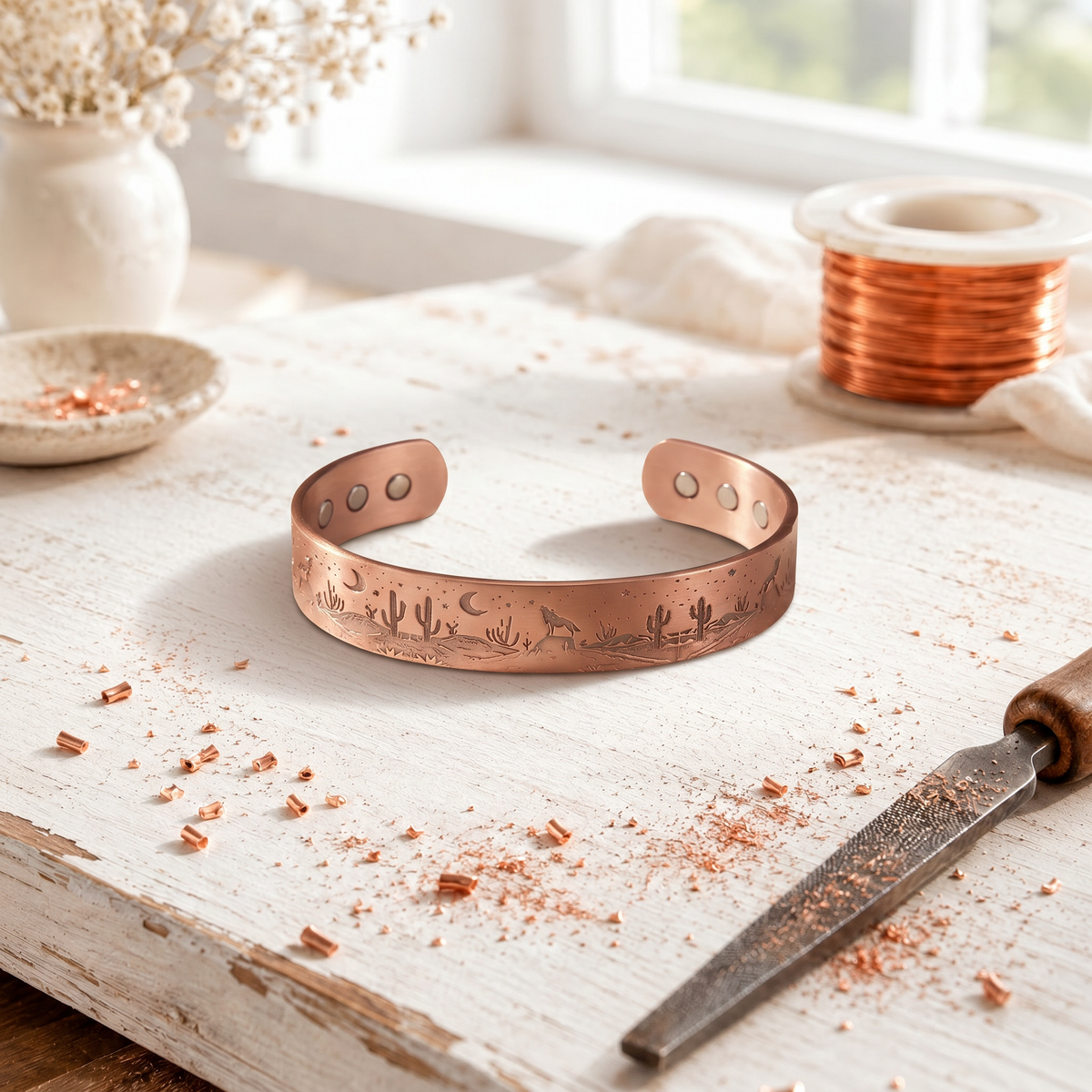 Pulseira de Cobre Mesa