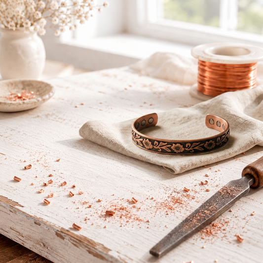 Pulseira Sprig de Cobre