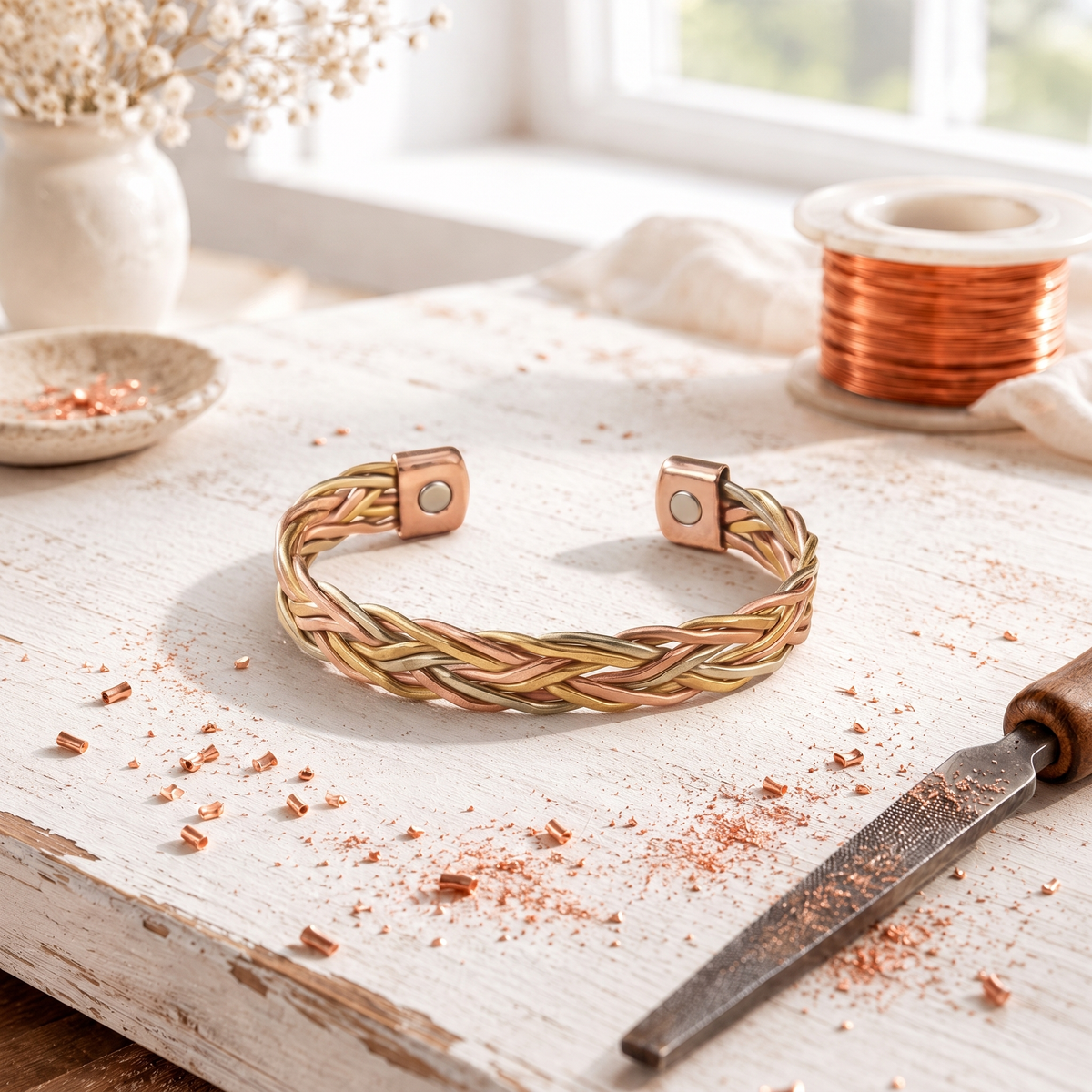 Pulseira de Cobre Aureate