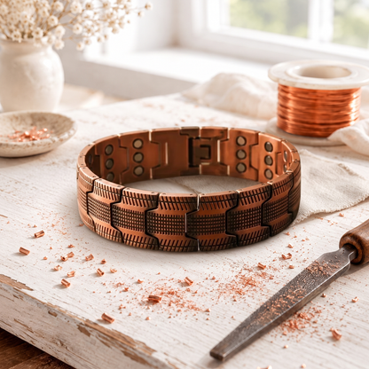 Pulseira de Cobre com Ponta de Flecha